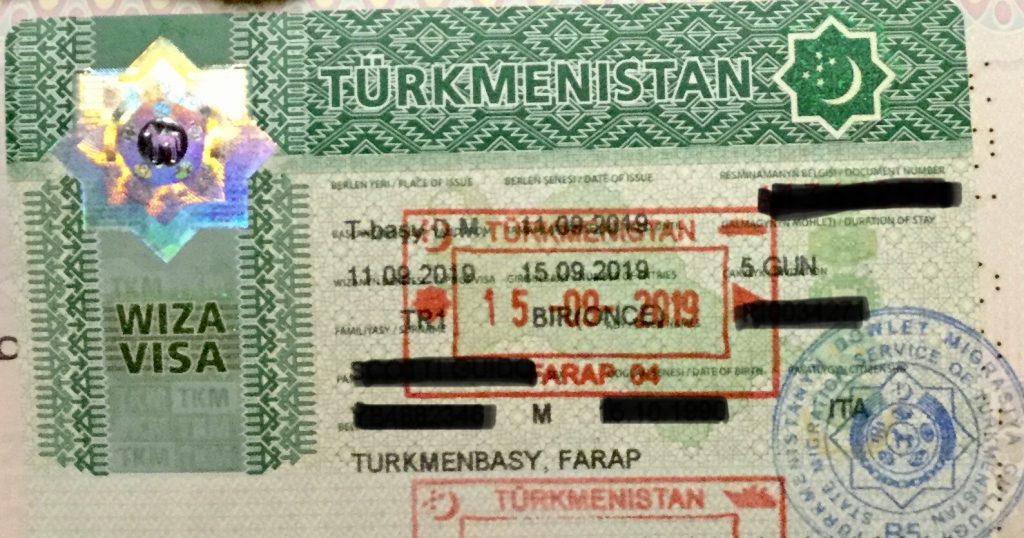 Türkmenistan vize