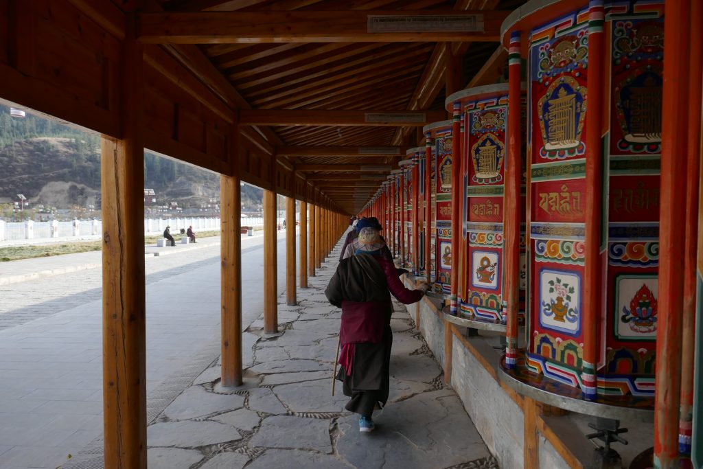 Walking the inner kora, Labrang Monastery, Xiahe